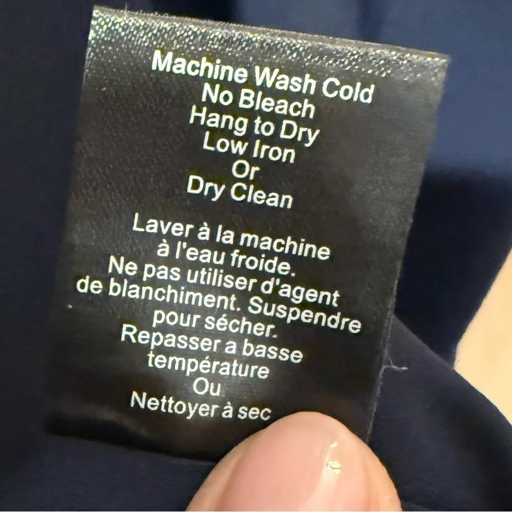 Babaton Templeton Slip Dress in Navy - Picture 11 of 14